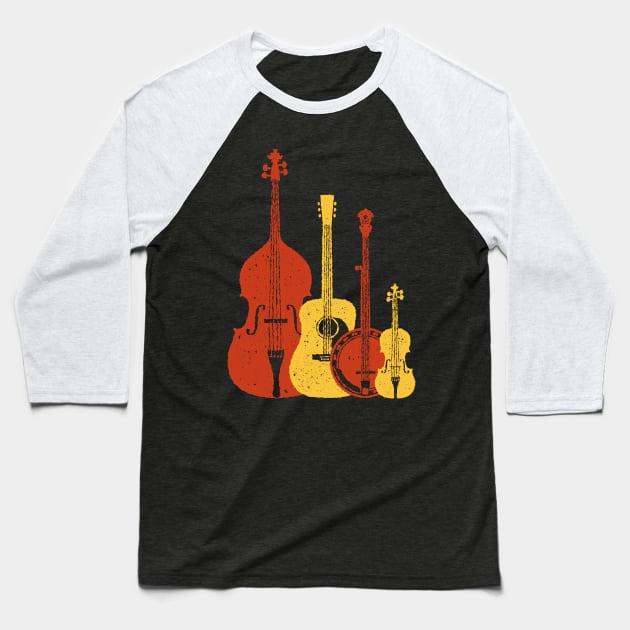 Bluegrass Baseball T-Shirt by Daniel Cash Guitar